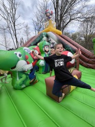 IMG 0951 1724267528 Super Mario Bros Bounce House + Slide