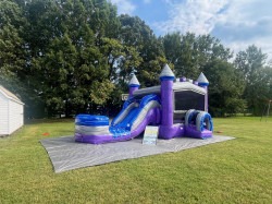 unnamed 12 1726282563 Marble Bounce House + Slide Combo (Wet)