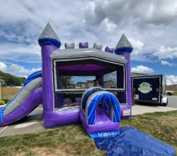 unnamed11 1726282779 Marble Bounce House + Slide Combo (Dry)