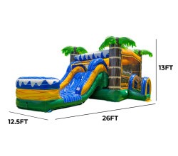 IMG 0692 1748569238 Paradise Palms Bounce House + Slide Combo (Dry)