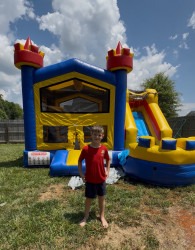 IMG 1394 1757973611 Royal Palace Bounce House + Slide Combo (Wet)