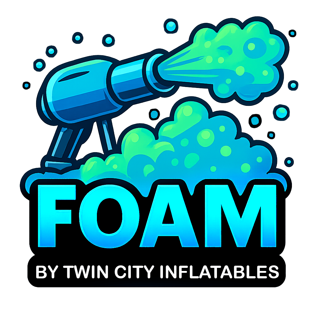 FOAM By Twin City Inflatables | Take Your Party to the Next Level