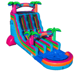 Electric Tropics Water Slide | Twin City Inflatables, Lexington, NC